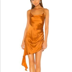 Amanda Uprichard silk mini dress Size MEDIUM
